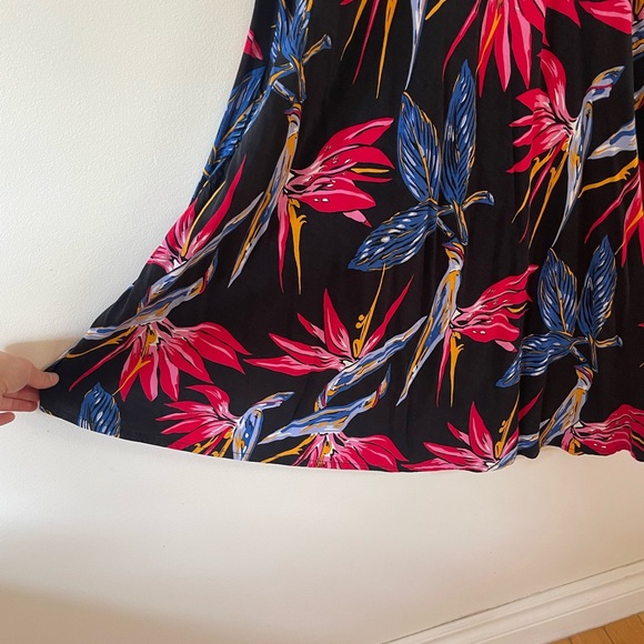 Vintage Tropical/Floral Print Mango Moon Women’s dress Size Small - Picture 4 of 12